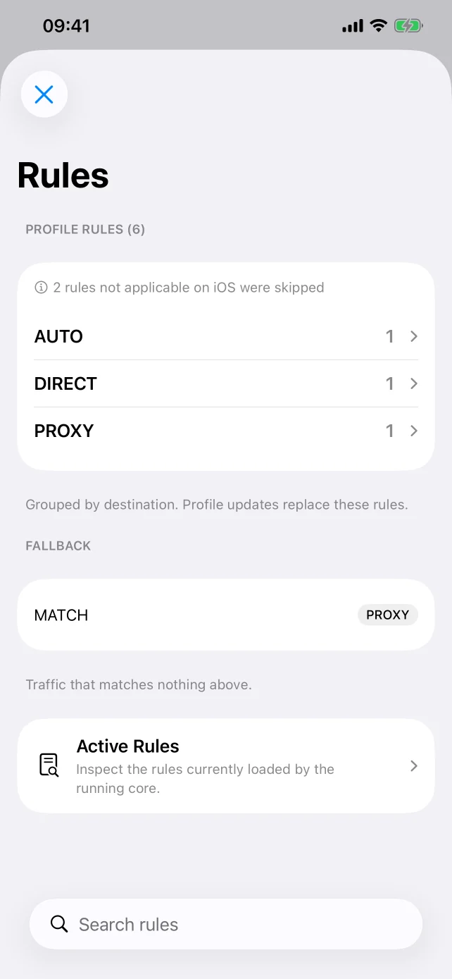 iPhone 配置规则